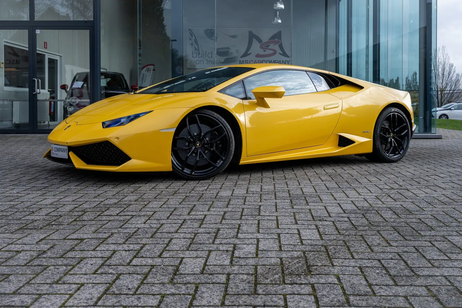 Lamborghini Huracán 5.2i V10 40v LP610-4*Showroomconditie* Jaune - 1