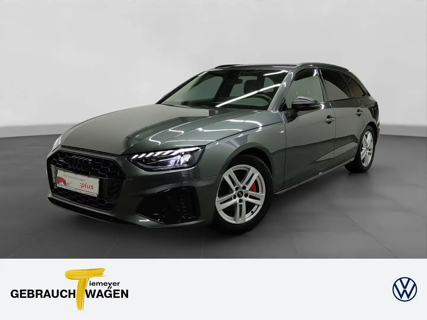 Audi A4 40 TFSI Q 2x S LINE MARIX AHK LM19 KAME Grau - 1