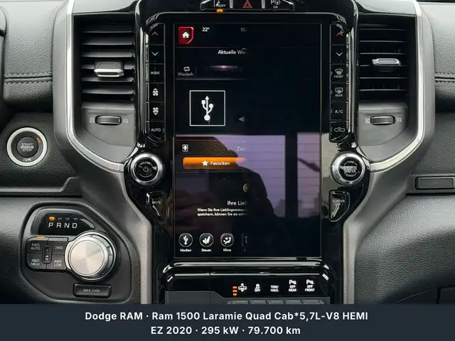 Dodge RAM Ram 1500 Laramie Quad Cab*5,7L-V8 HEMI Ansicht 12