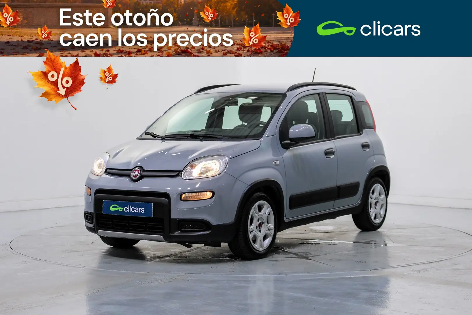 Fiat Panda 1.0 Gse Hybrid Plateado - 1