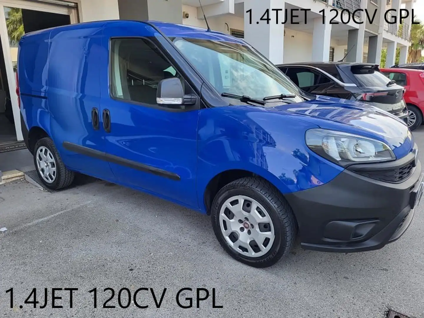 Fiat Doblo 1.4TJET 120CV GPL KM84000 AUTOCARRO Blu/Azzurro - 1