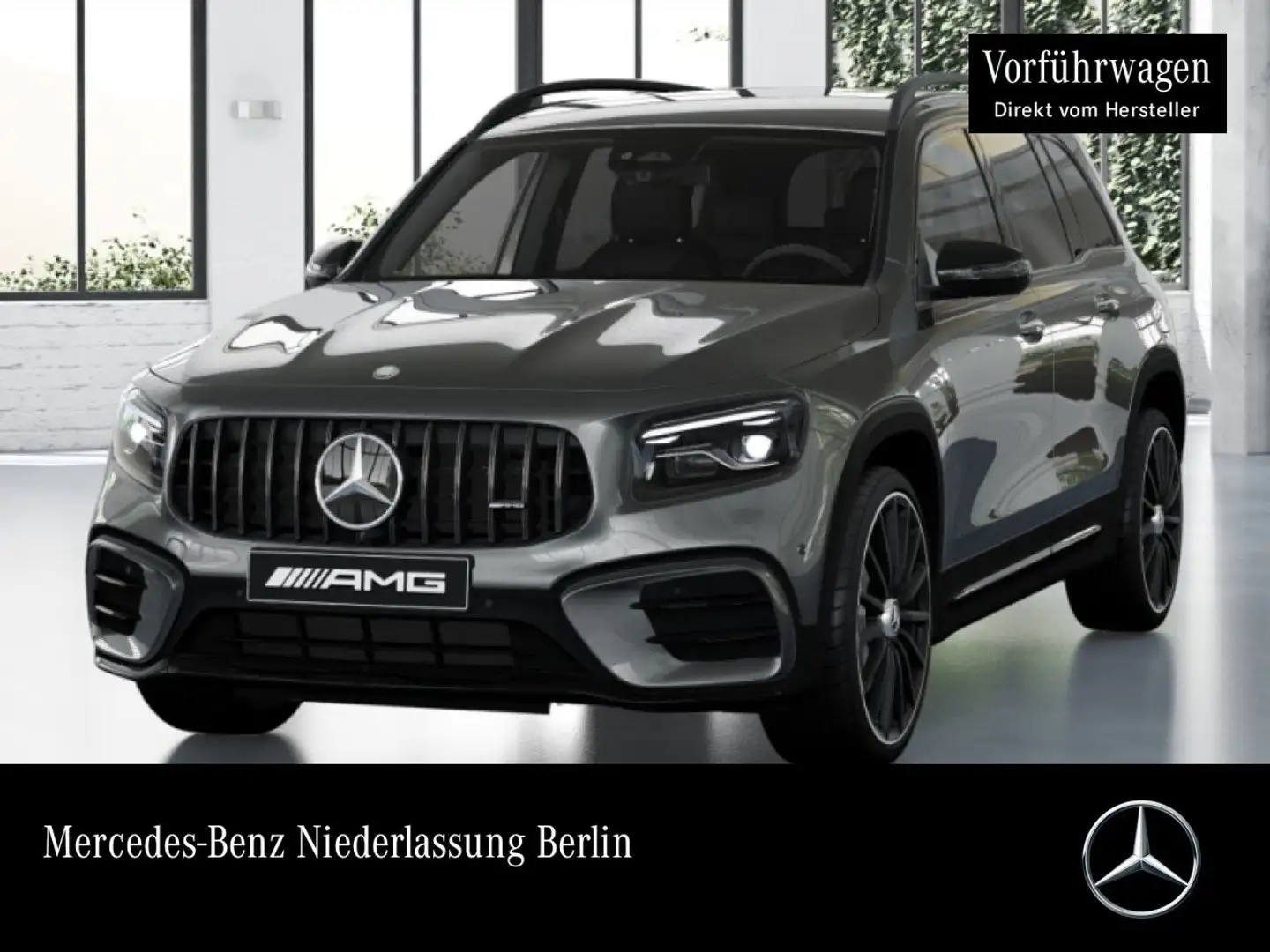 Mercedes-Benz GLB 35 AMG GLB 35 4M AMG+360°+AHK+MULTIBEAM+BURMESTER+TOTW Šedá - 1