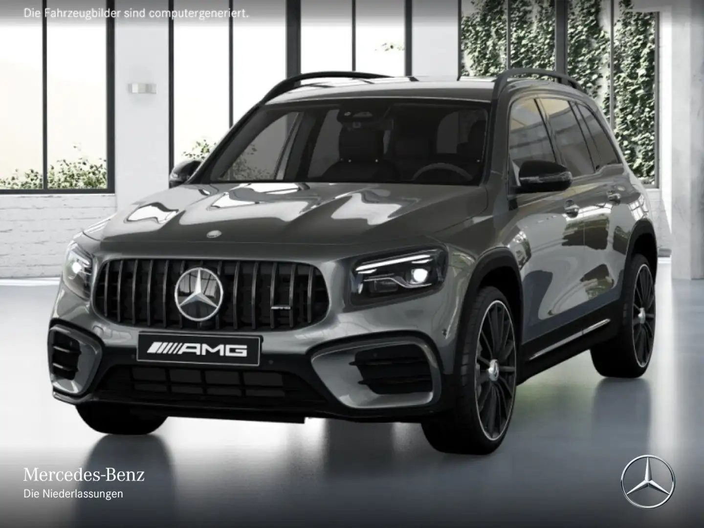 Mercedes-Benz GLB 35 AMG GLB 35 4M AMG+360°+AHK+MULTIBEAM+BURMESTER+TOTW Šedá - 2