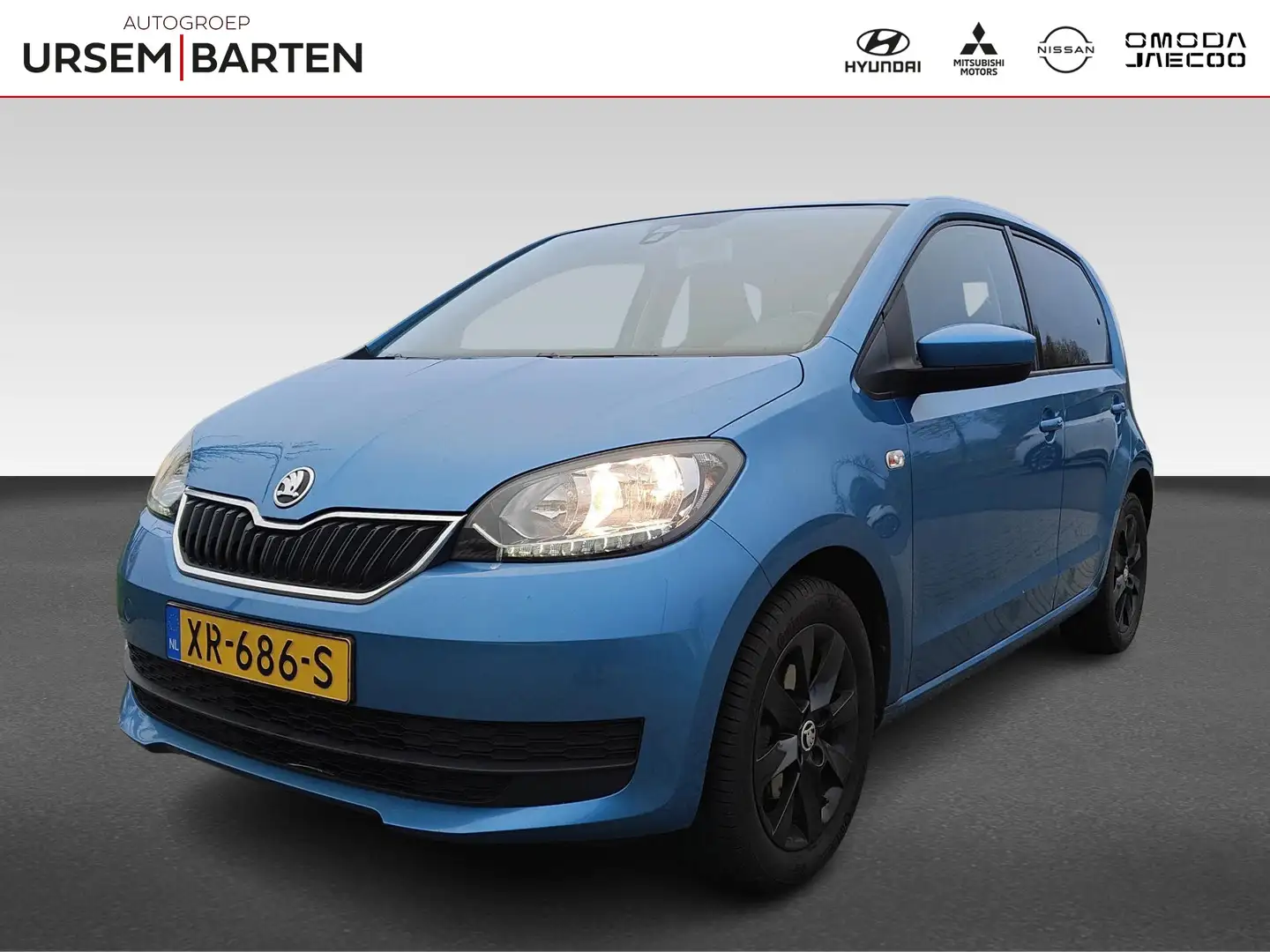 Skoda Citigo 1.0 Greentech Ambition | Airco | Bleu - 1