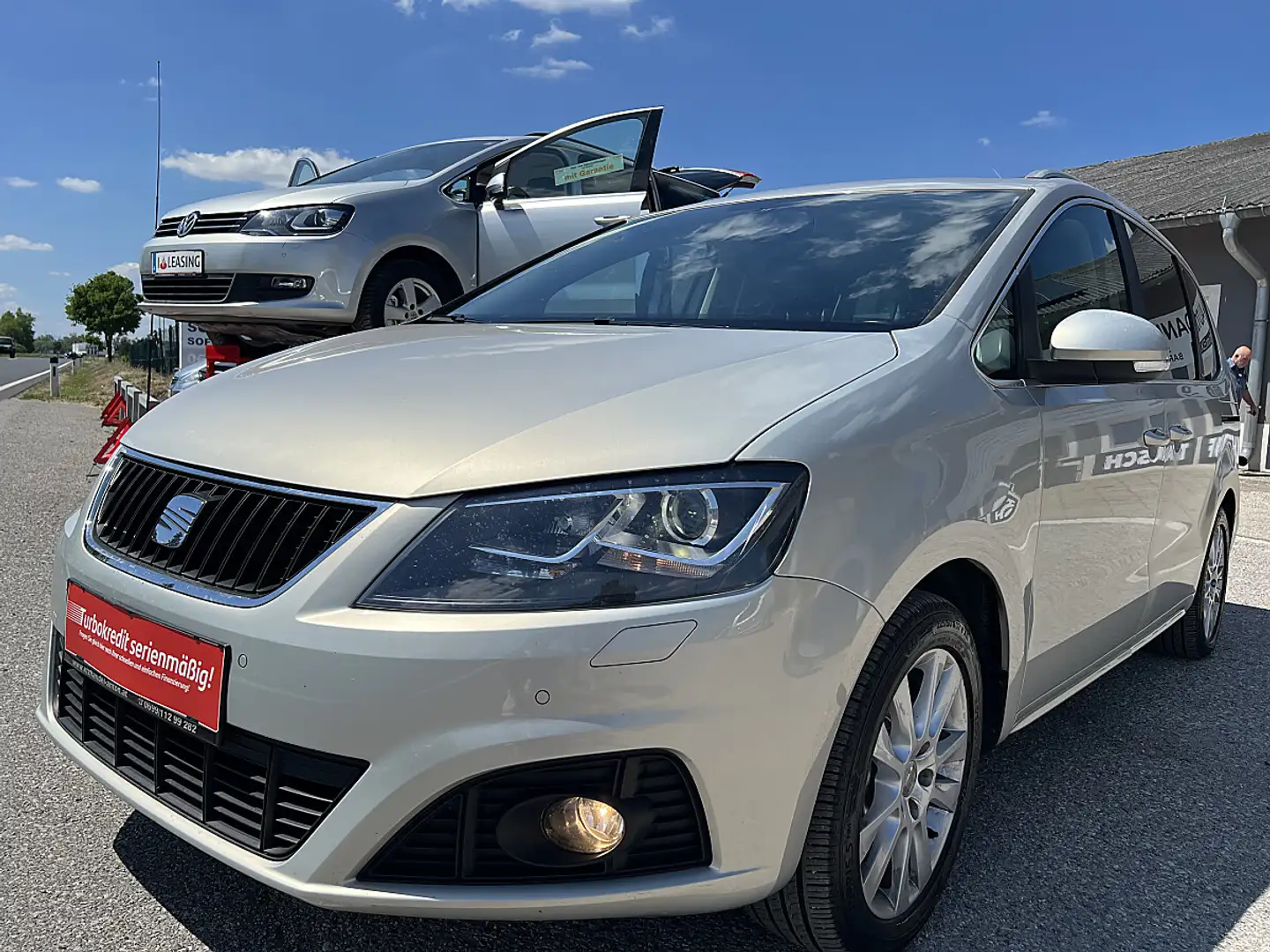 SEAT Alhambra 2,0 TDI 4WD *KINDERSITZE INTEGRIERT*7 SITZER* S... Grau - 1