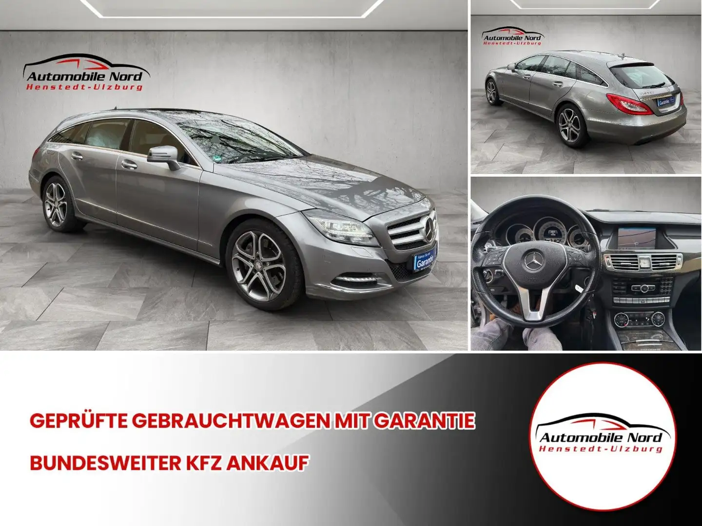 Mercedes-Benz CLS 350 AHK, Pano + Garantie Silber - 1