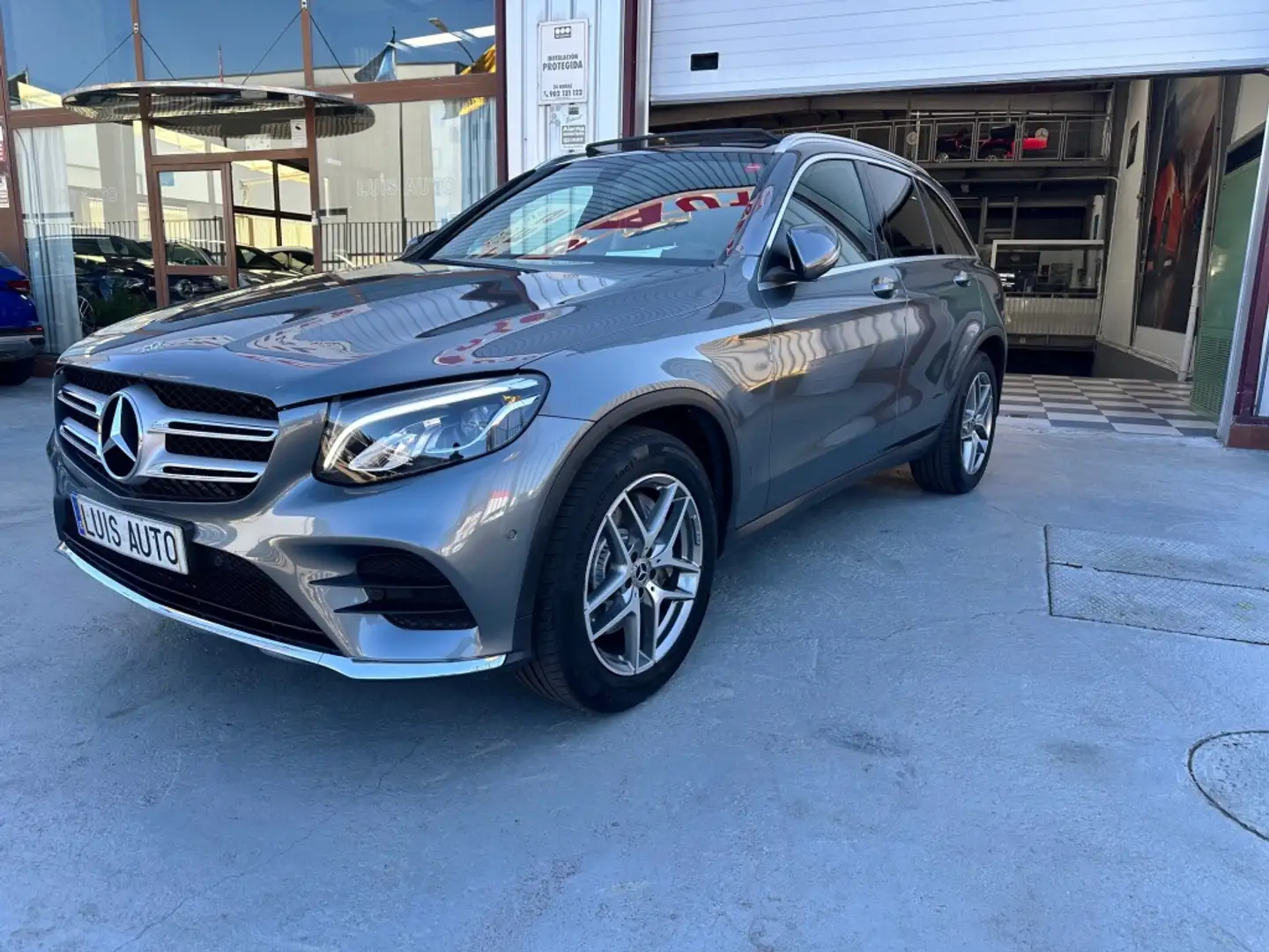 Mercedes-Benz GLC 220 220d 4Matic Aut. Gris - 1