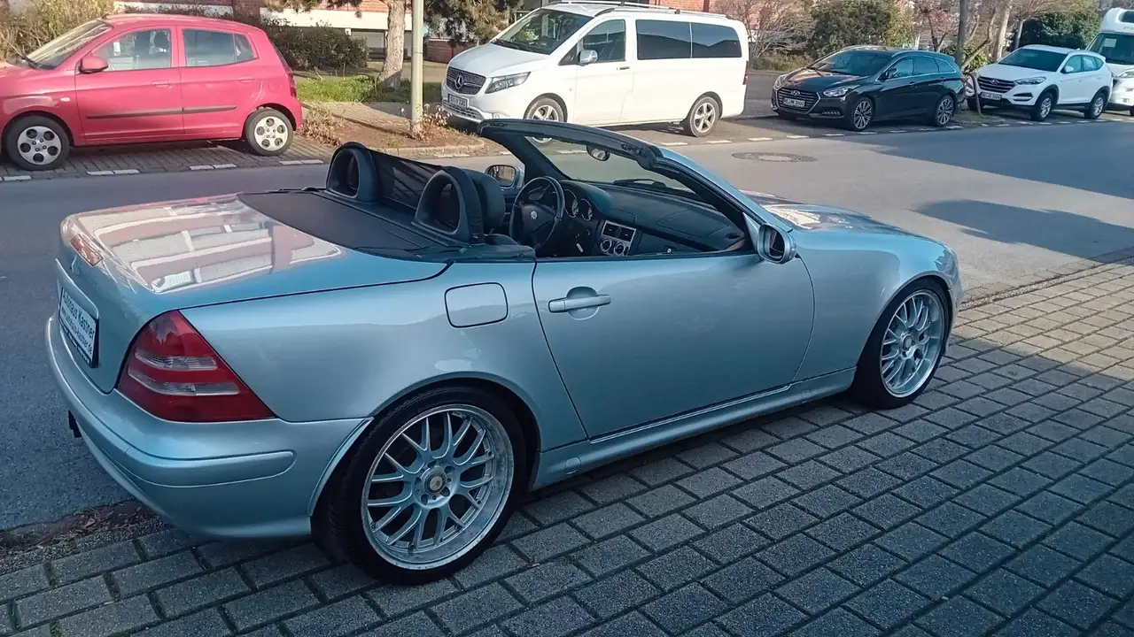 Mercedes-Benz SLK 200 "Klima,Leder schwarz,LM-Felgenkein Rost, foto 8