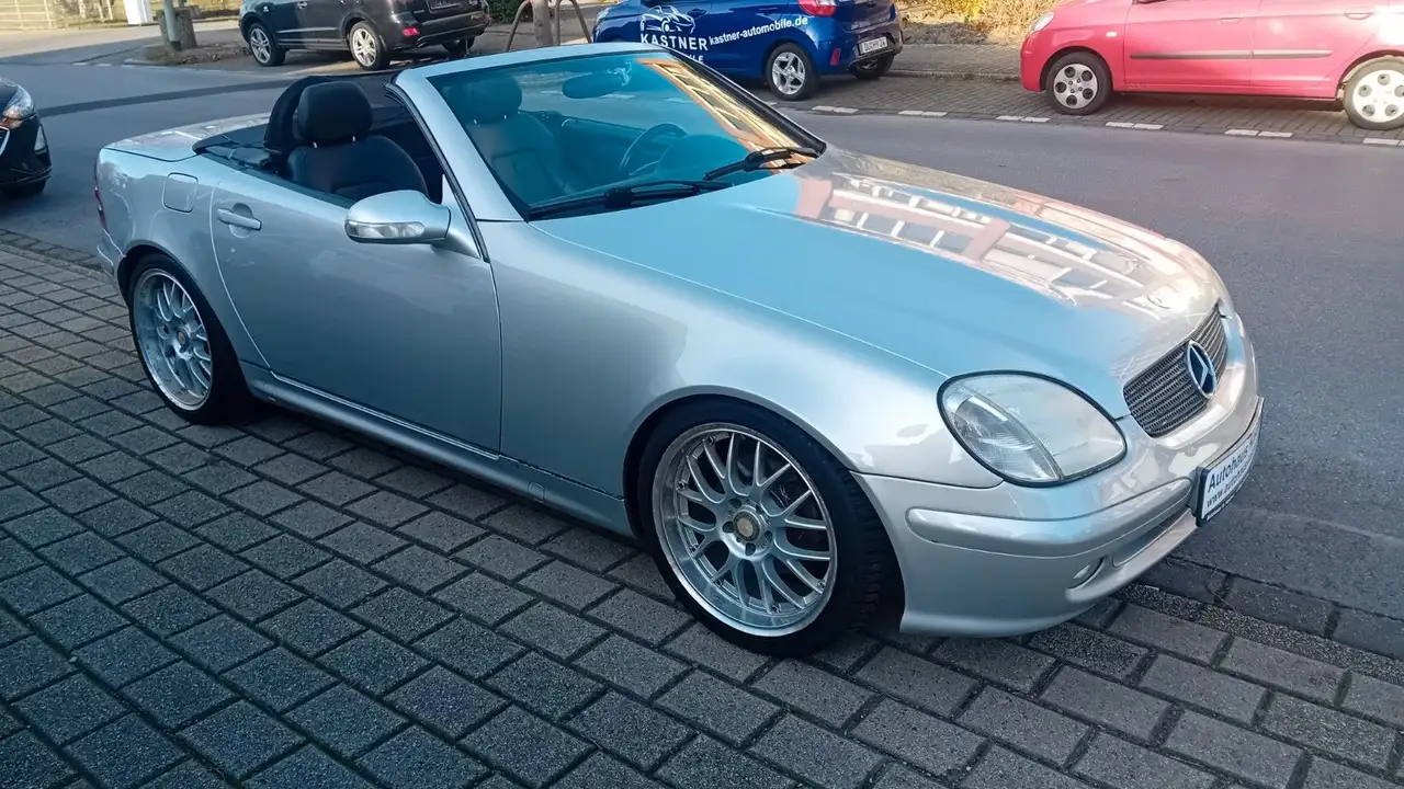 Mercedes-Benz SLK 200 "Klima,Leder schwarz,LM-Felgenkein Rost, foto 9