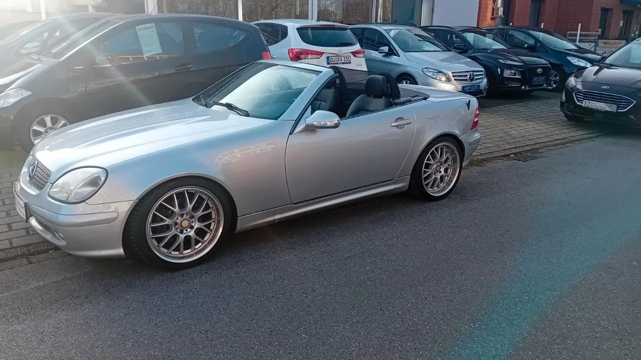 Mercedes-Benz SLK 200 "Klima,Leder schwarz,LM-Felgenkein Rost, foto 2