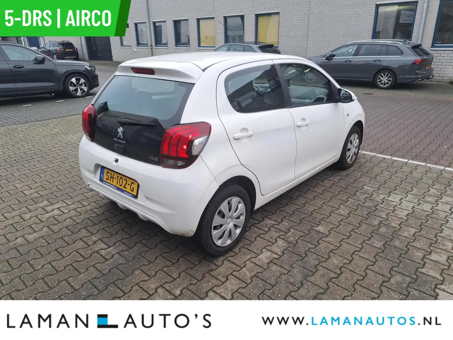 Peugeot 108 5-drs 1.0 e-VTi Active Premium | Airco Audio Stuur Blanc - 2