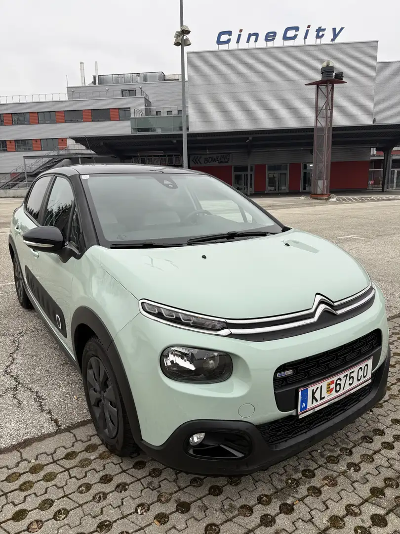 Citroen C3 PureTech 82 5-Gang-Manuell Feel Grün - 1