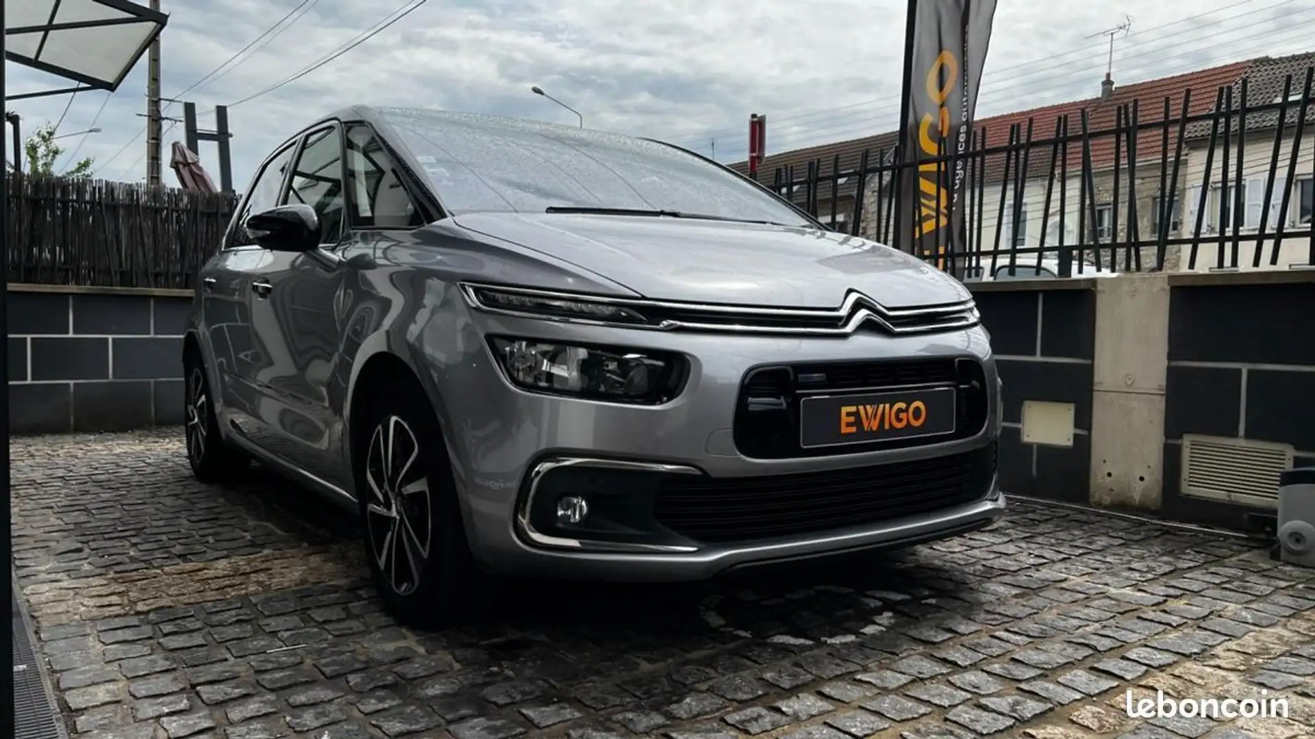 Citroen C4 Picasso Citroën 1.2 PURETECH 130 SHINE EAT BVA START-STOP Gris - 2