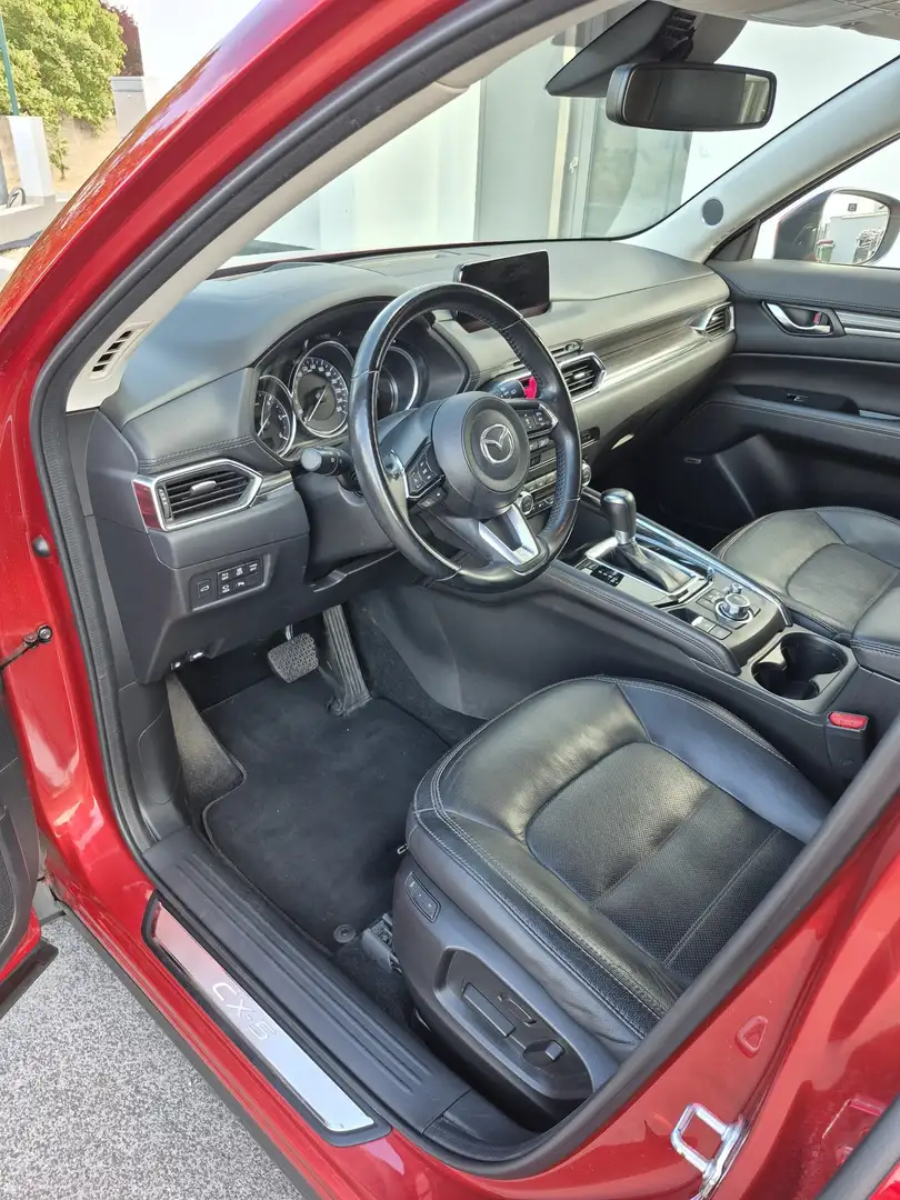 Mazda CX-5 CD184 AWD, Revol. Top, Matrix, Aut., AHK, Leder, Rot - 2