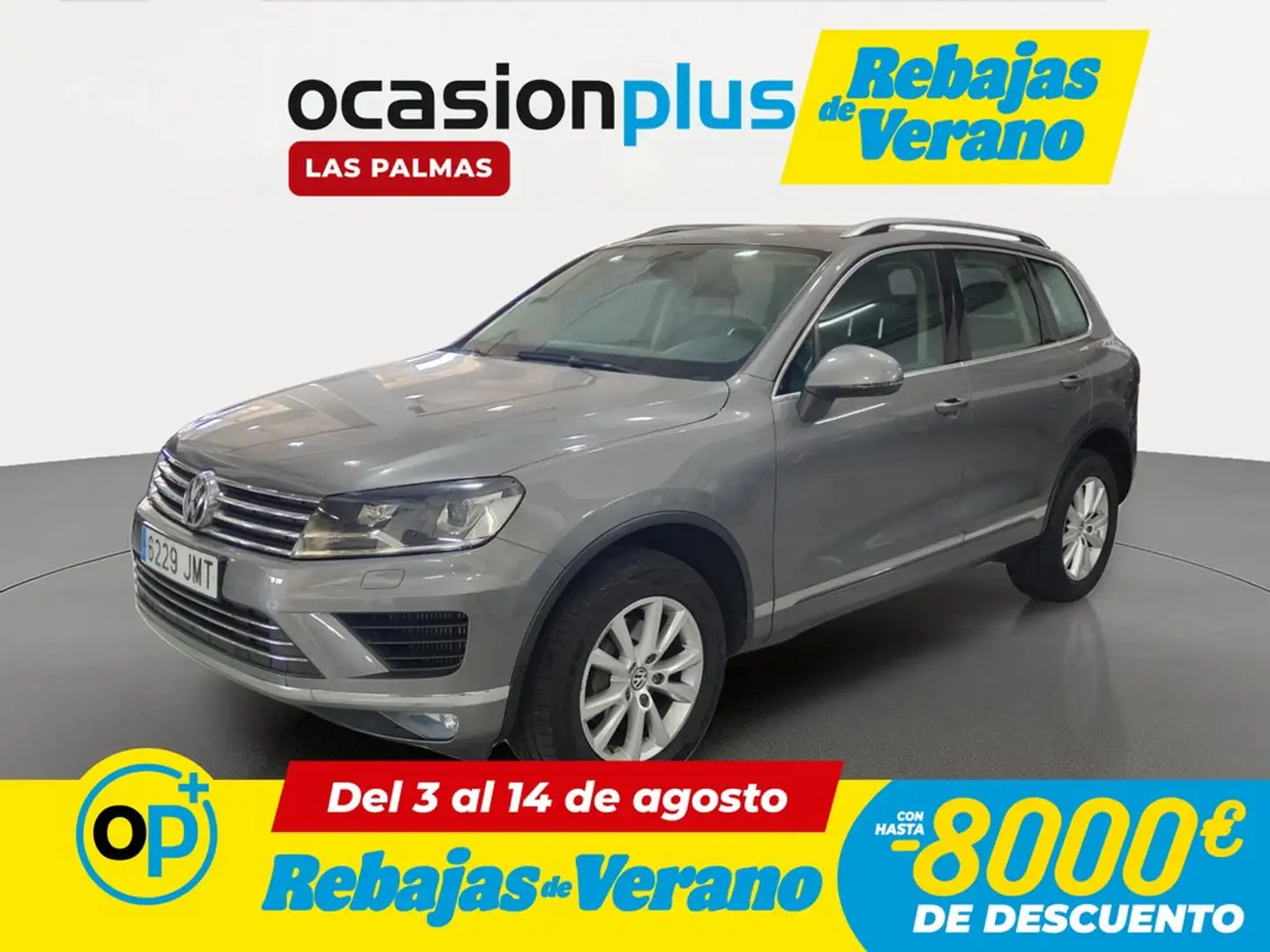 Volkswagen Touareg 3.0TDI V6 BMT Premium 150kW Tiptronic Gris - 1