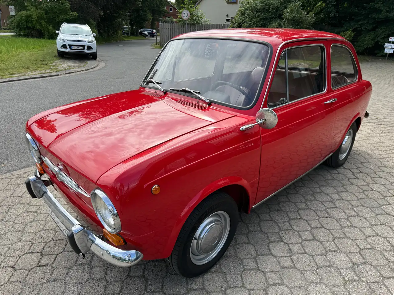 Fiat 850 Seat 850 *H-Kennzeichen*HU neu*toller Zustand*Pappbrief*, foto 2