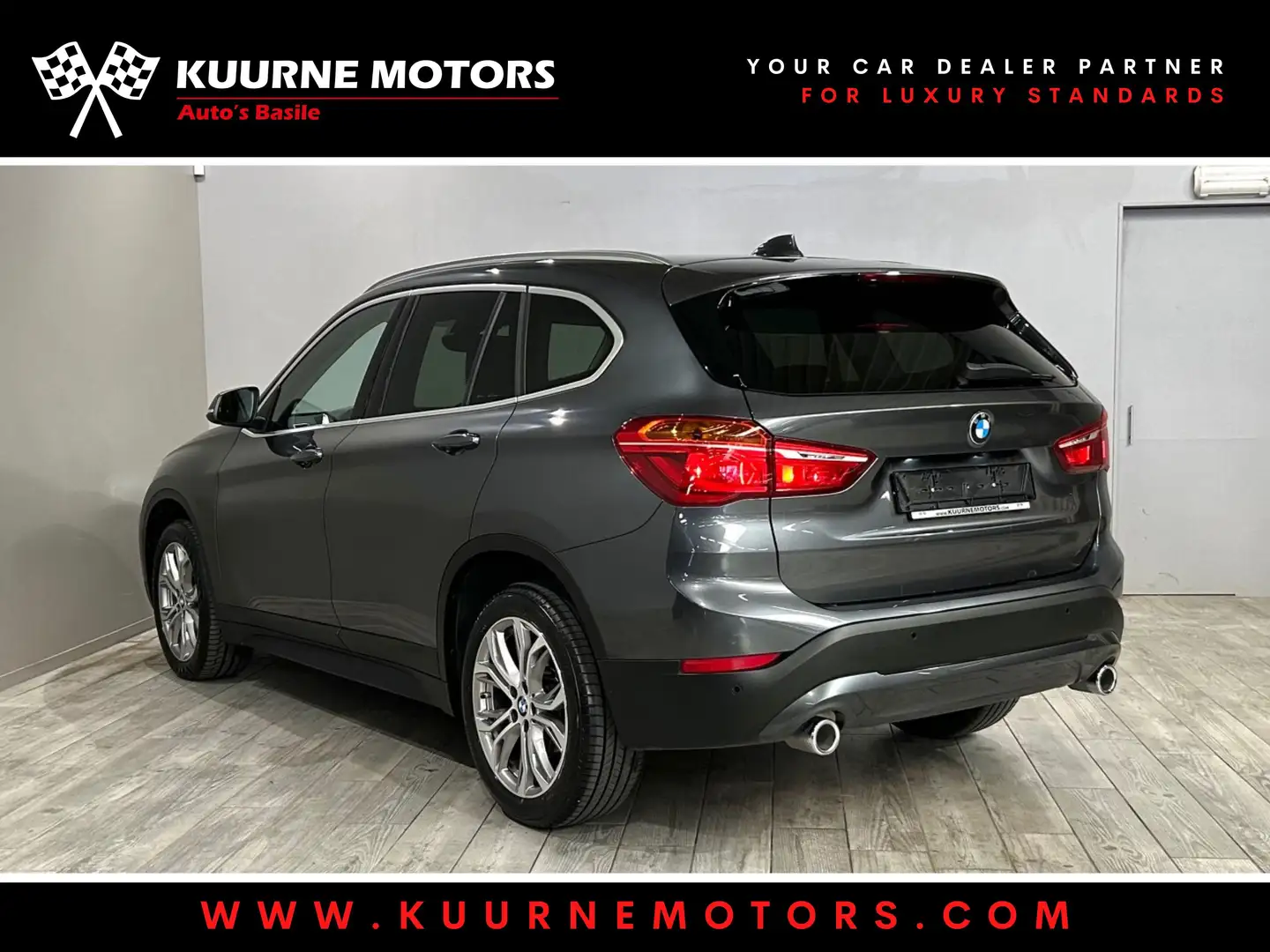 BMW X1 sDrive18dA Alu18"/SportZet/Leder/Cam *1j garantie* Gri - 2