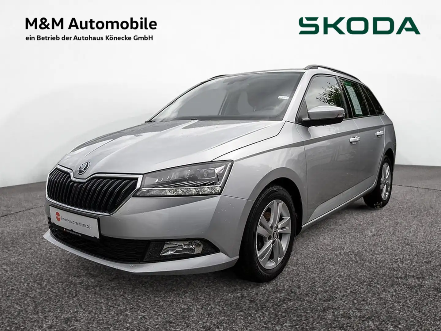 Skoda Fabia Combi 1.0 TSI Ambition ALU LED KLIMA DA Silber - 1