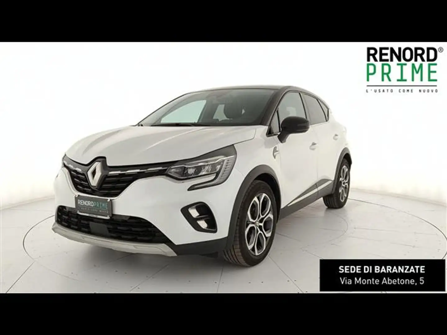 Renault Captur 1.6 E-Tech phev Intens 160cv auto my21 Bianco - 1