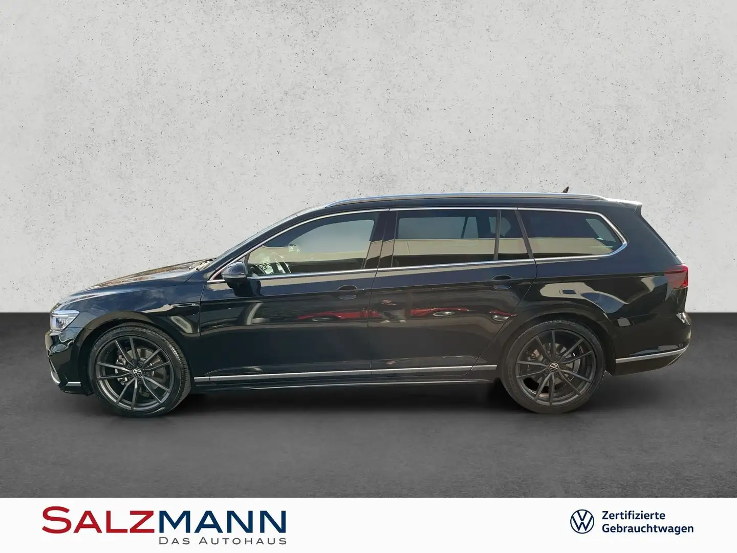 Volkswagen Passat Variant Passat Var. 2.0 TDI DSG R-Line, AHK, Navi, Sthzg Schwarz - 2