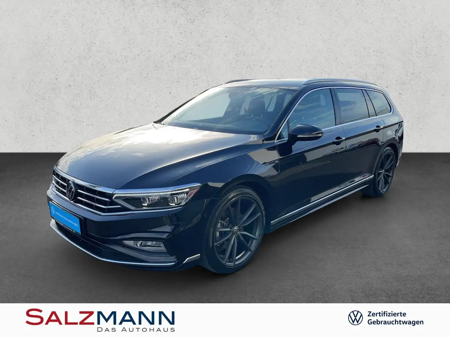 Volkswagen Passat Variant Passat Var. 2.0 TDI DSG R-Line, AHK, Navi, Sthzg Schwarz - 1