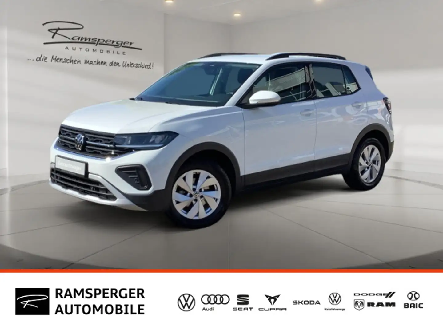 Volkswagen T-Cross 1.0 TSI Life LED APP Climatronic Kamera Bianco - 1