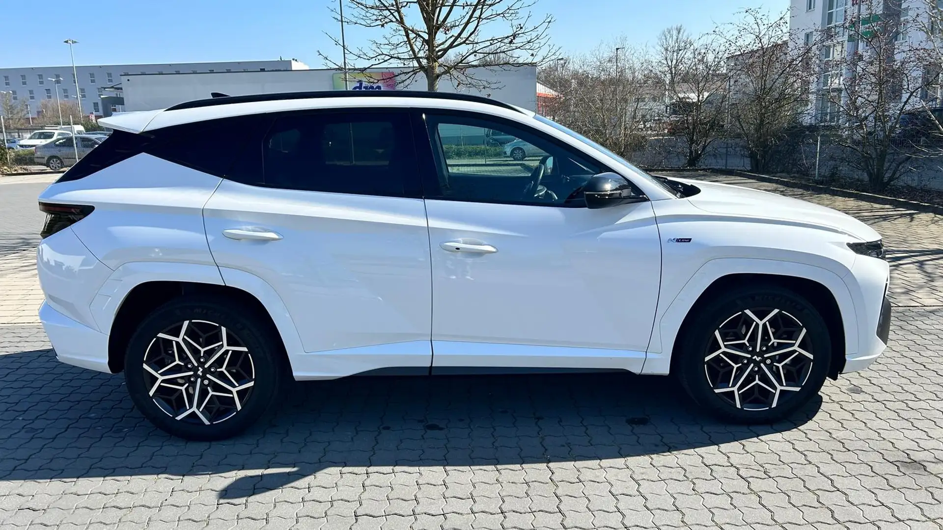 Hyundai TUCSON Hyundai TUCSON NG HYBRID 230 N LINE EDITION Blanc - 1