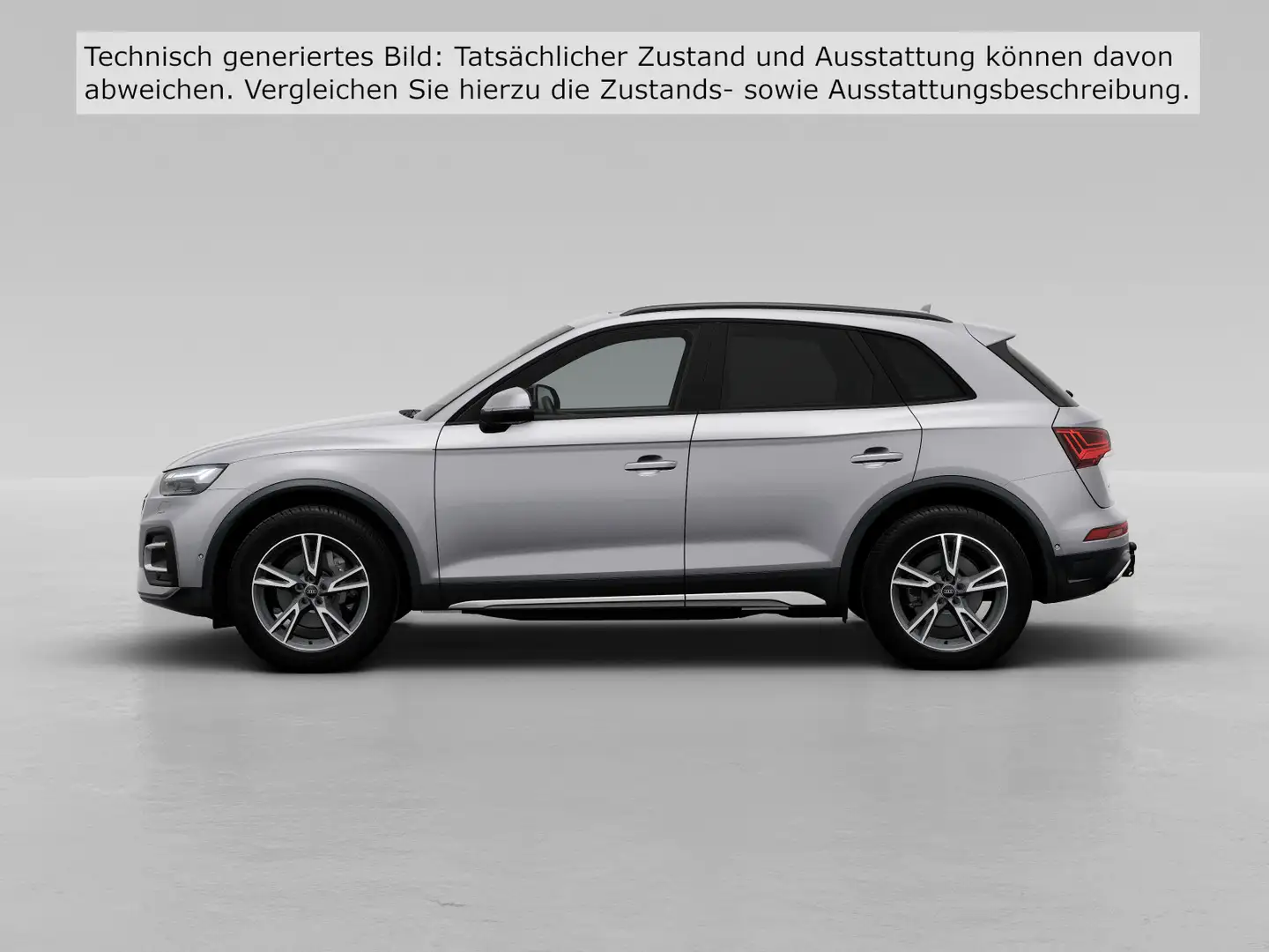 Audi Q5 Advanced 45TFSI quattro AHK NAVI MEMORY MATRI Silber - 2