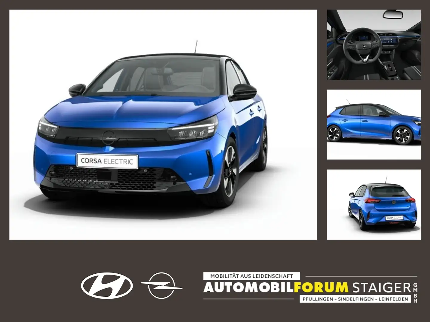 Opel Corsa-e Yes Azul - 1