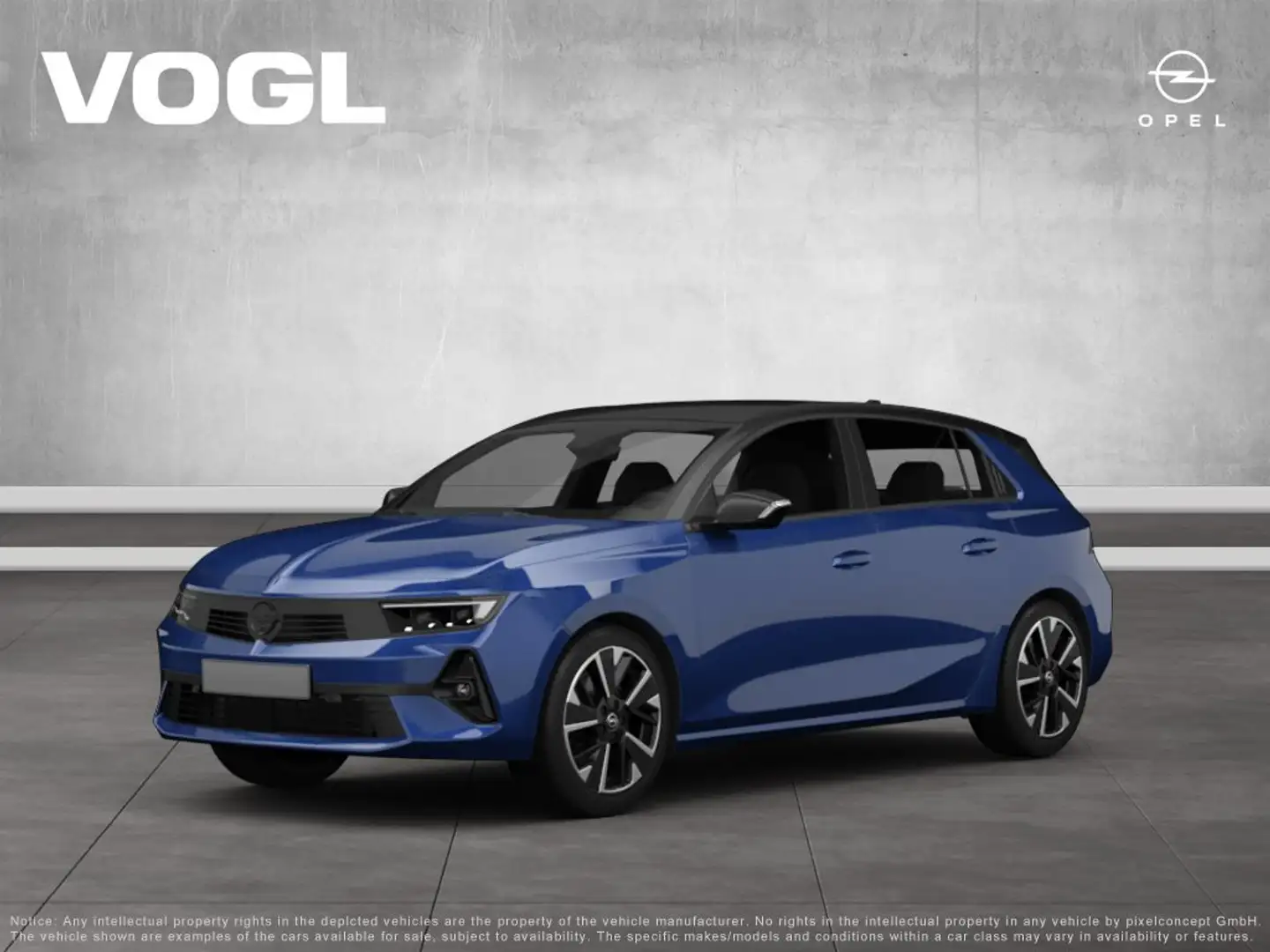 Opel Astra 5-Türer Electric GS MJ23 156PS Blau - 1