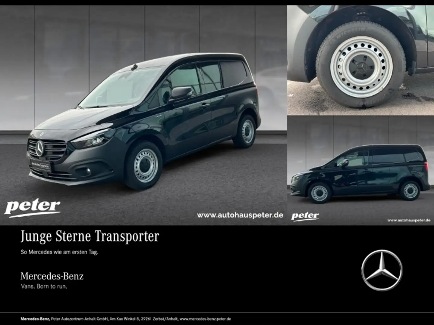 Mercedes-Benz eCitan e 112 Kasten BASE LED+KLIMA+KAMERA Schwarz - 1