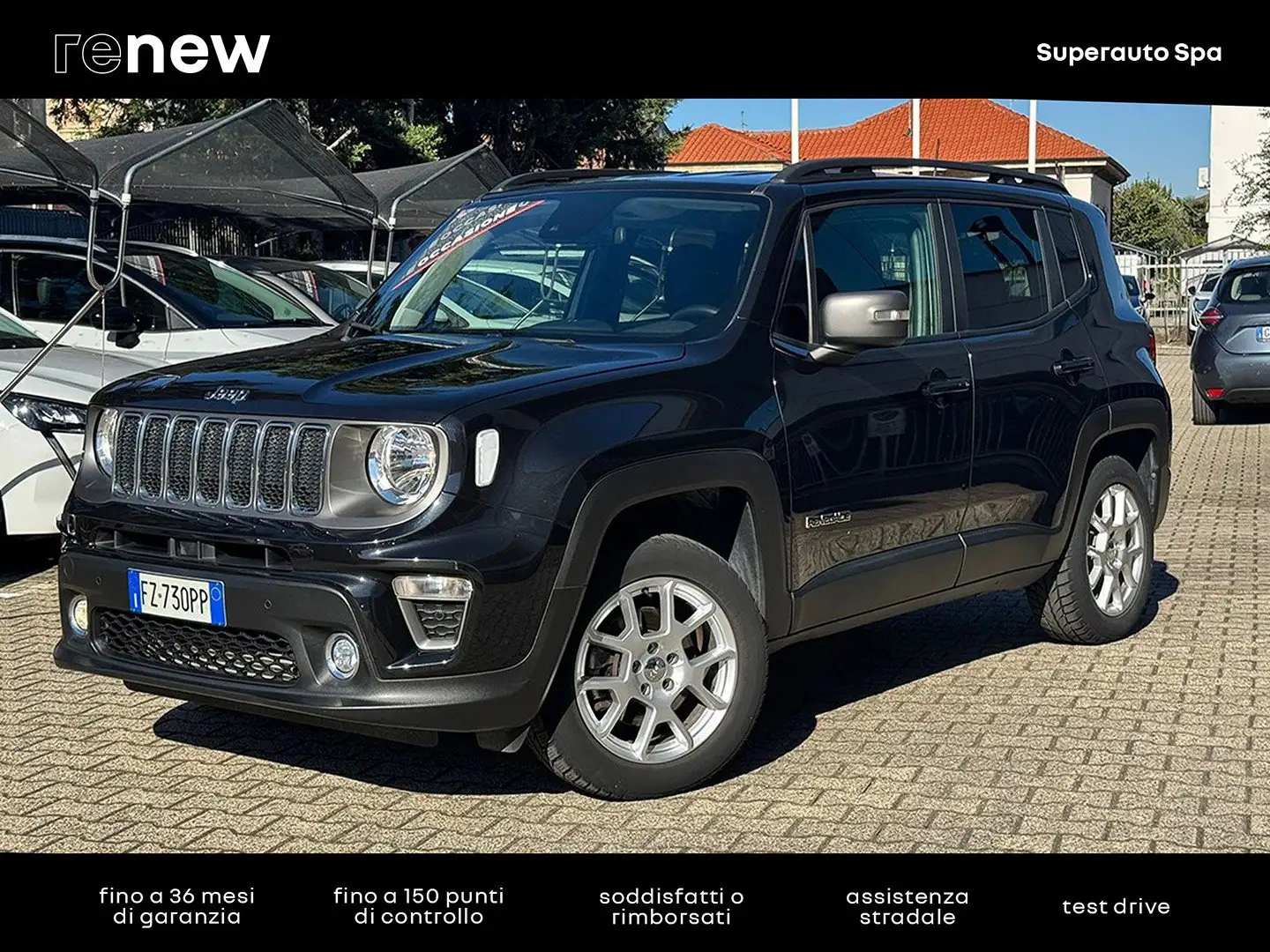 Jeep Renegade 2.0 Multijet 140cv Limited 4WD Active Dri Noir - 1