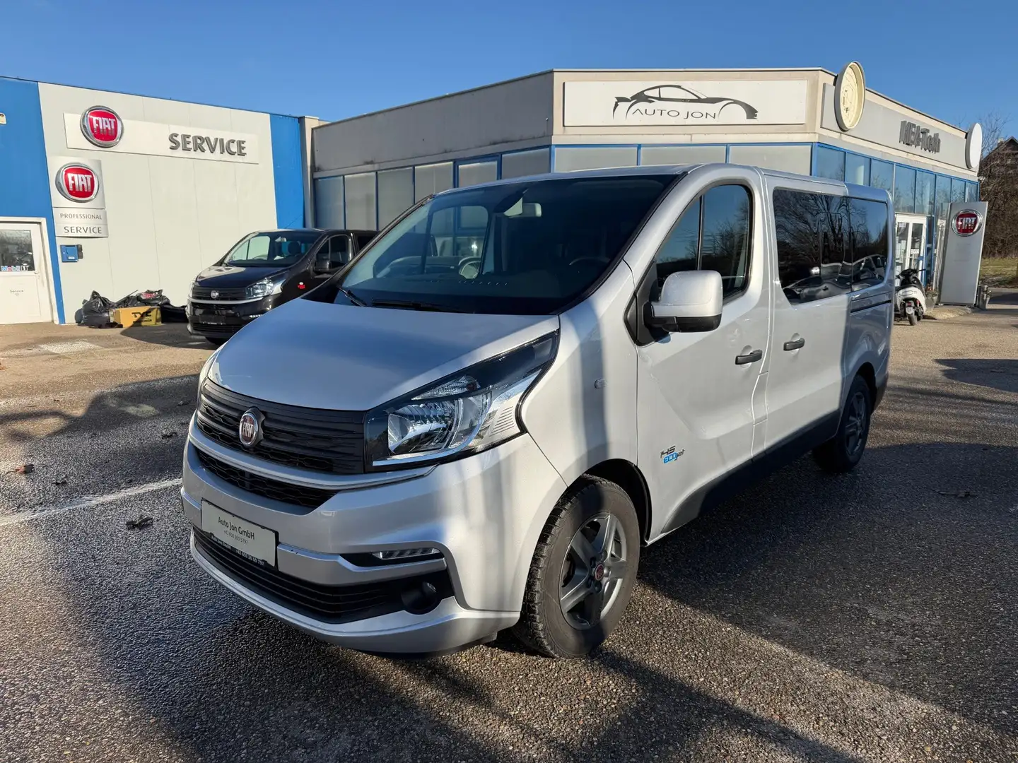 Fiat Talento Panorama L1*TOPZustand*wenigKM*li+re Schiebetür Grau - 1
