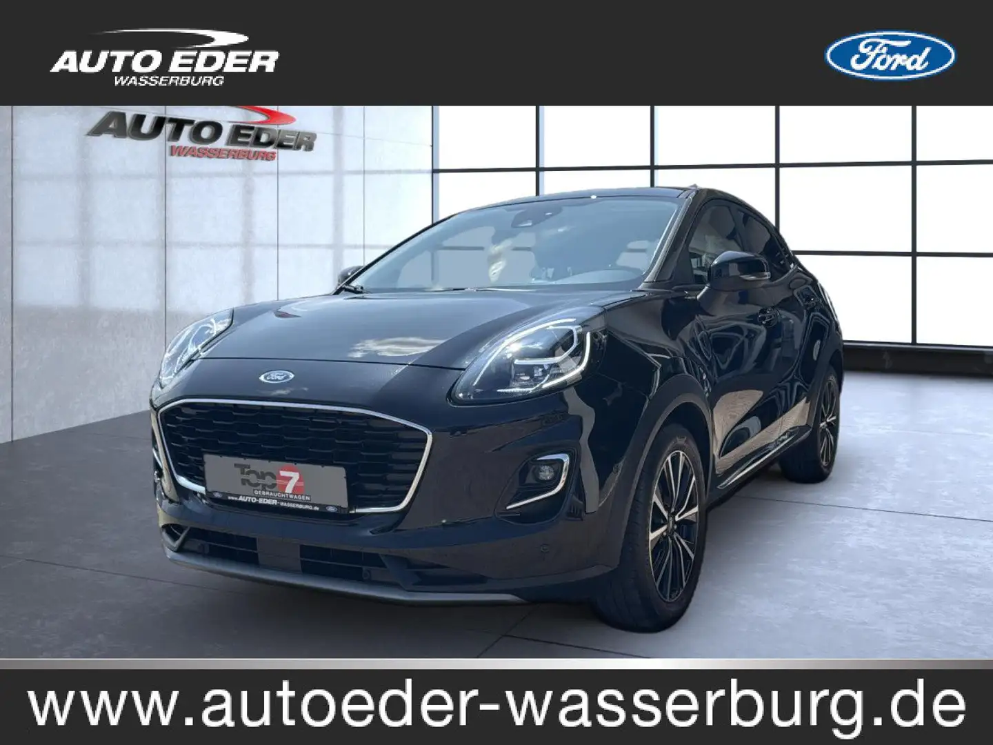 Ford Puma Titanium 1.0 EcoBoost MHEV Bluetooth Navi Noir - 1