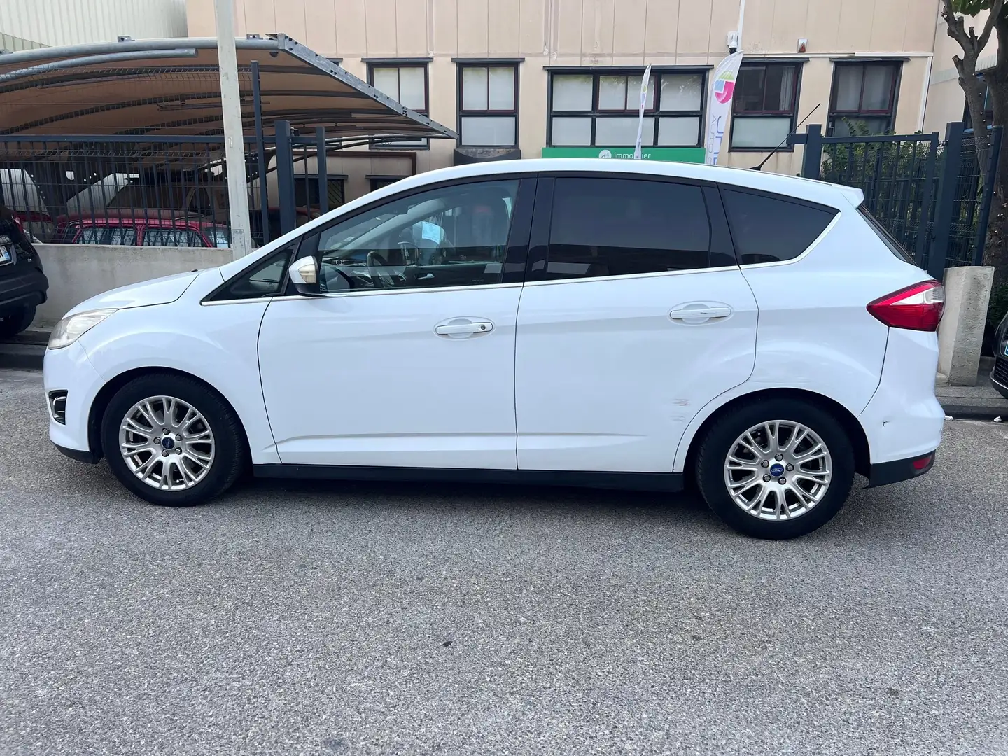 Ford C-Max C-MAX 2.0 TDCI 140 FAP Titanium PowerShift A Blanc - 2