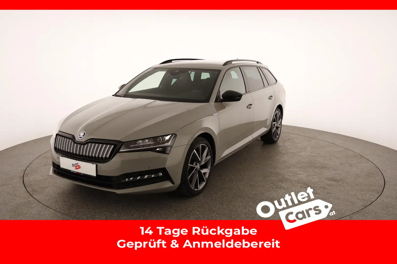 Skoda Superb Combi 1.4 TSI iV Sportline MATRIX+AHK+LED Grau - 1