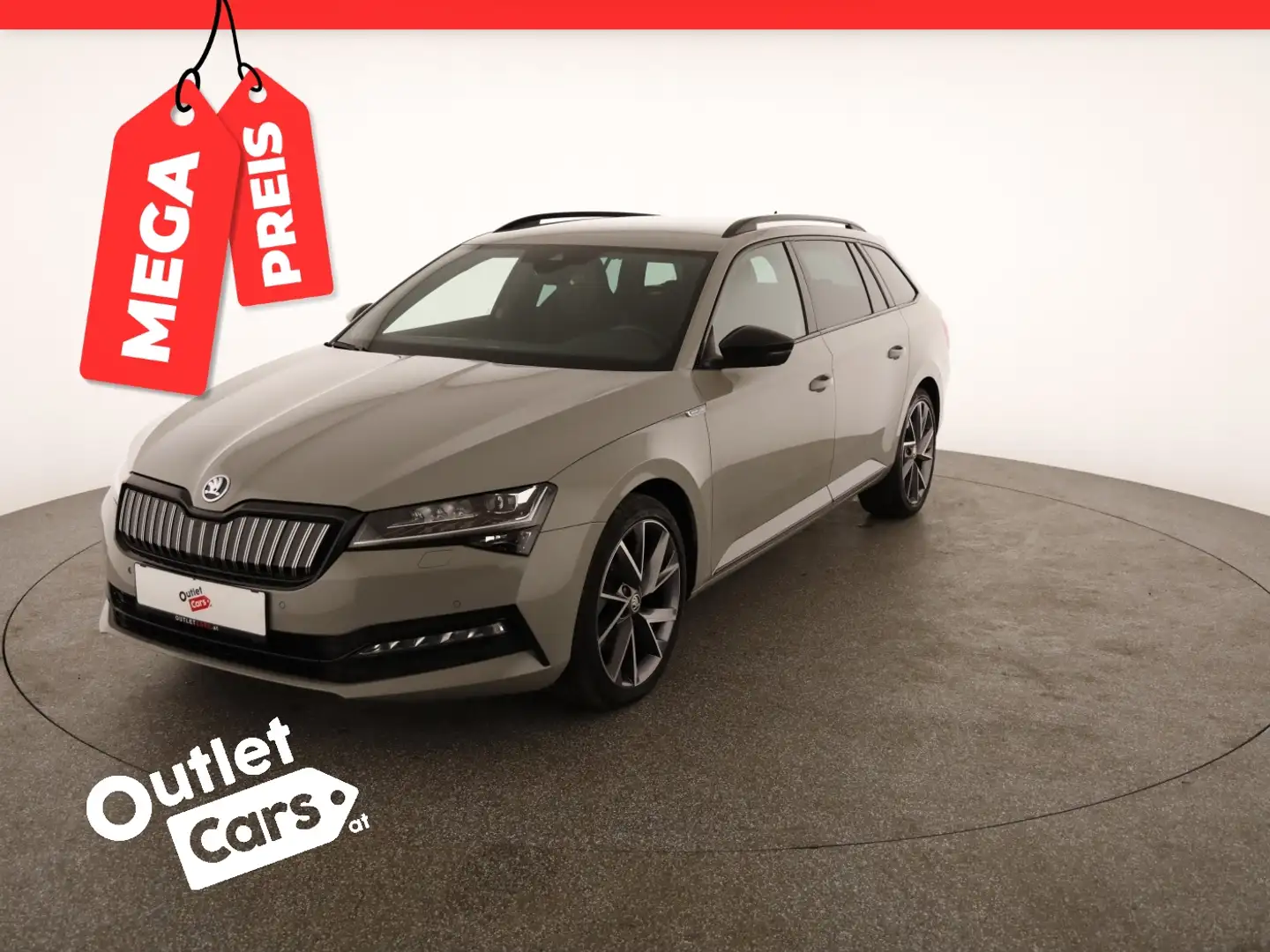 Skoda Superb Combi 1.4 TSI iV Sportline MATRIX+AHK+LED Grau - 1
