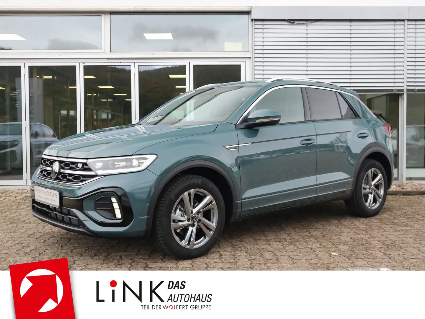 Volkswagen T-Roc R-Line 1.5 TSI OPF (150 PS) DSG *AHK*KAMER Bleu - 1