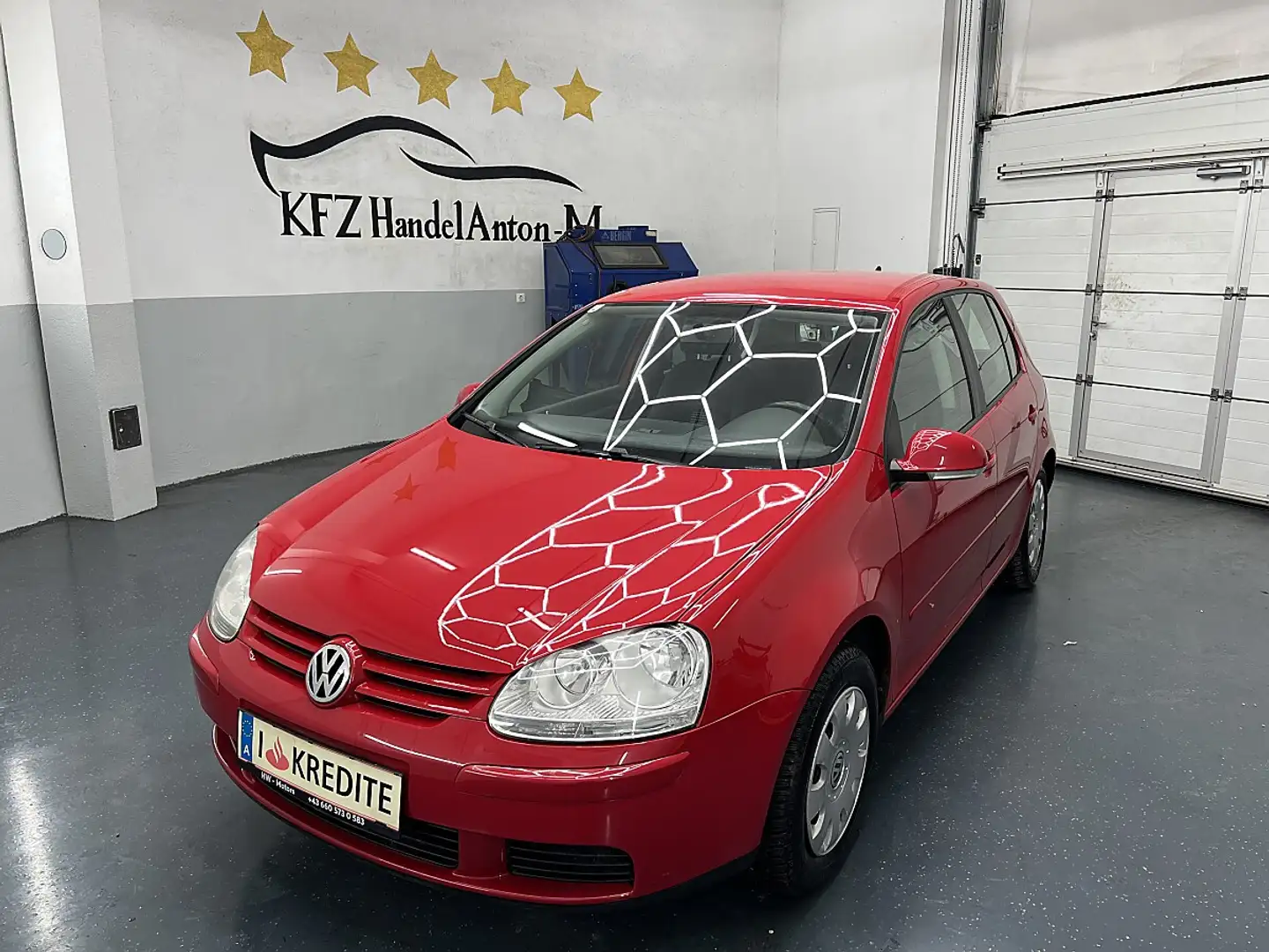Volkswagen Golf R abbit 1,4i* HW * SOFORT FINANZIERUNG & EINTAUSC... Rot - 1