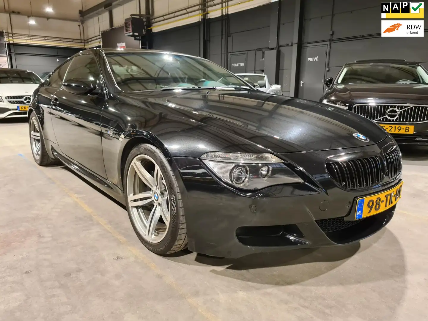 BMW M6 6-serie 5.0 V10 - Carbon dak - Alcantara hemel - P Negro - 1