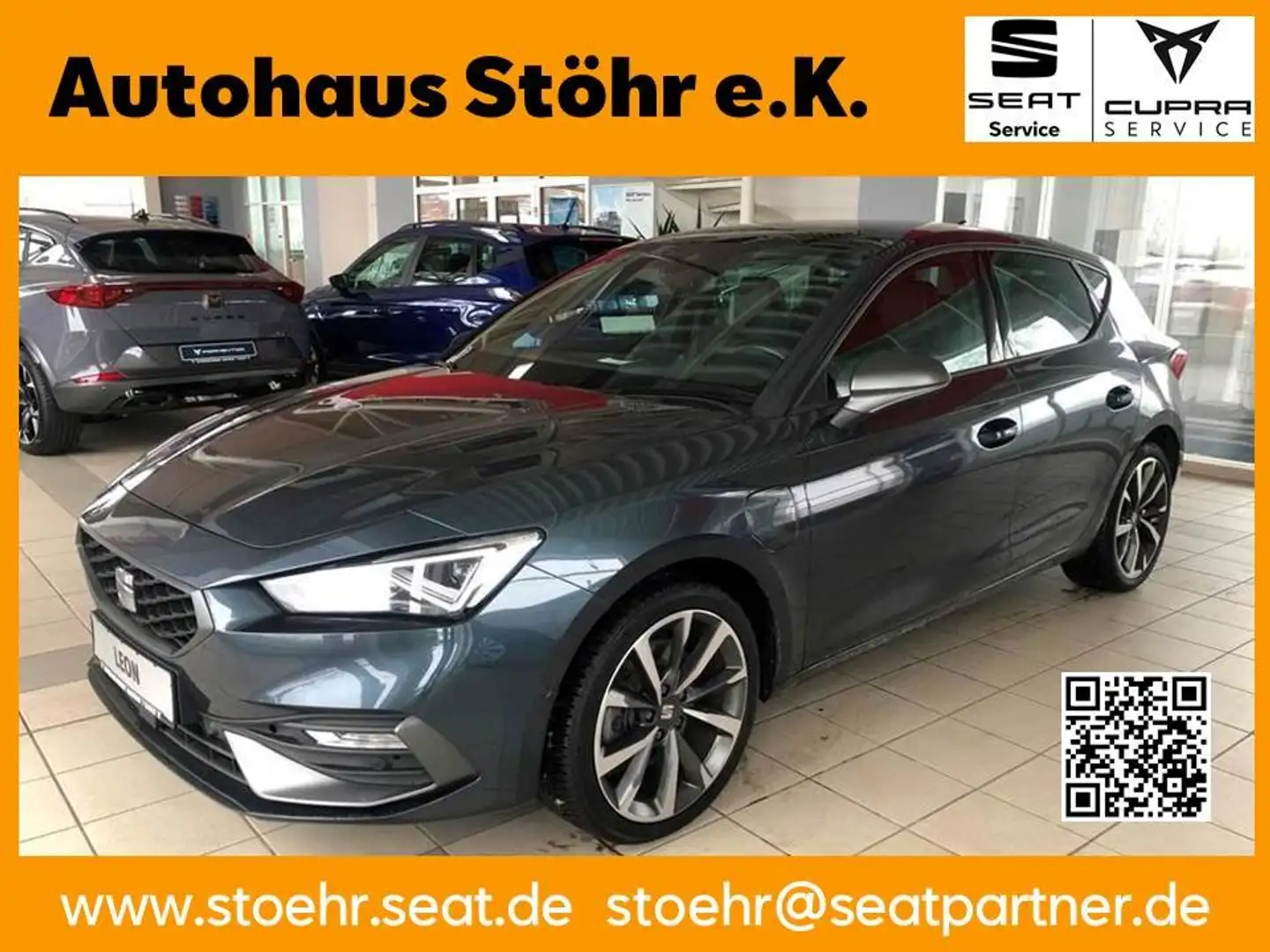 SEAT Leon FR 1.4TSI e-HYBRID 150KW(204PS) Grau - 1