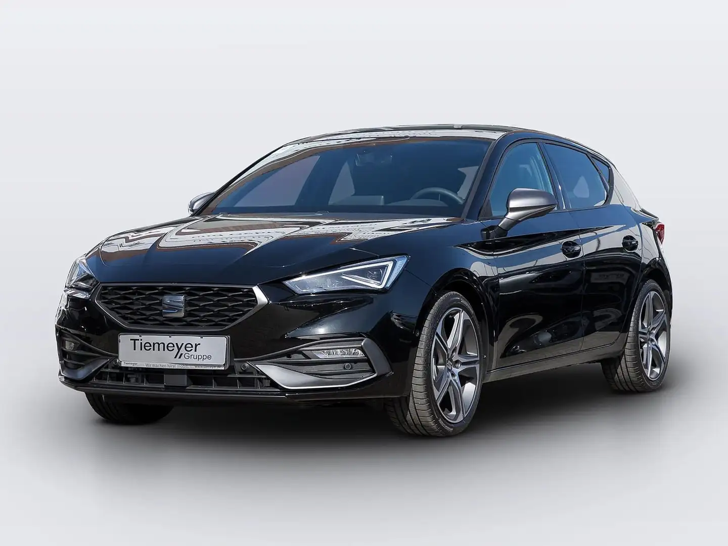 SEAT Leon 2.0 TDI DSG FR LM18 PANO KAMERA MATRIX NAVI Zwart - 2
