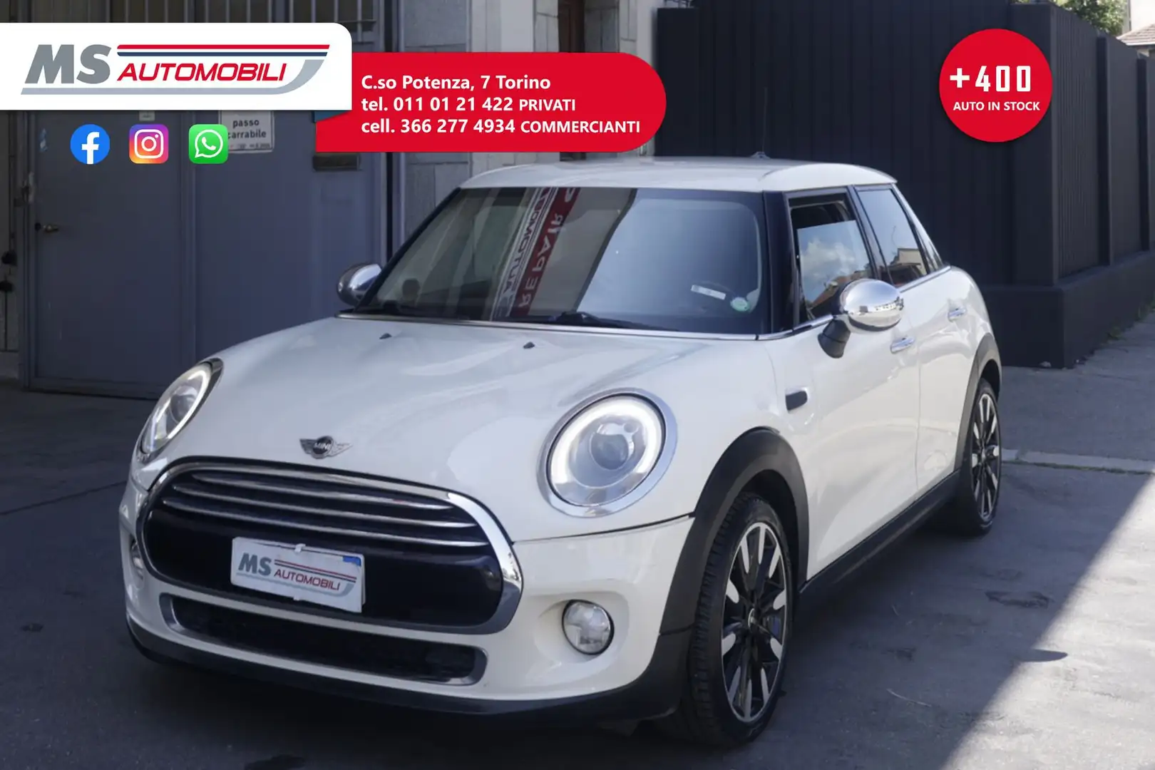 MINI Cooper MINI Mini 5 porte Mini 1.5 Cooper D Business XL 5 Bianco - 1