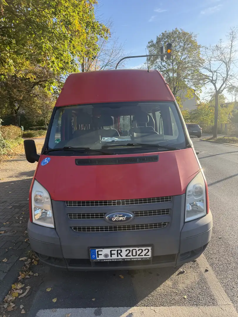 Ford Transit Bus Motorschaden, Behindertengerecht, AMF Bruns Umbau Червоний - 1