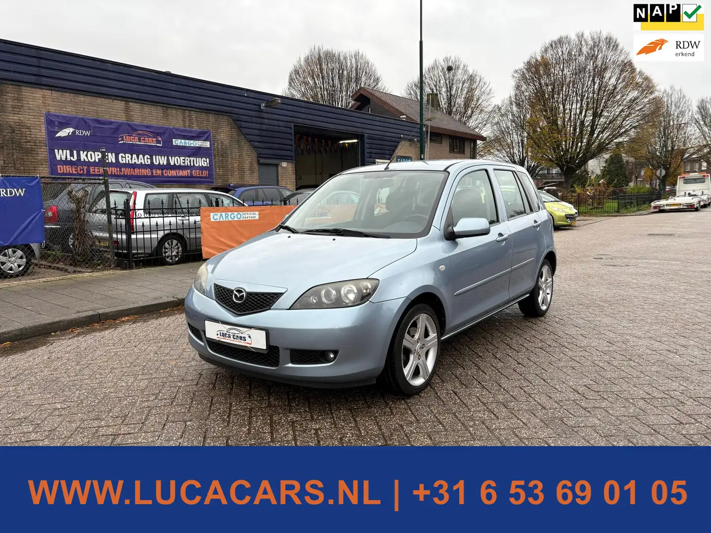 Mazda 2 1.4 Touring AIRCO + NIEUWE APK! Szürke - 1