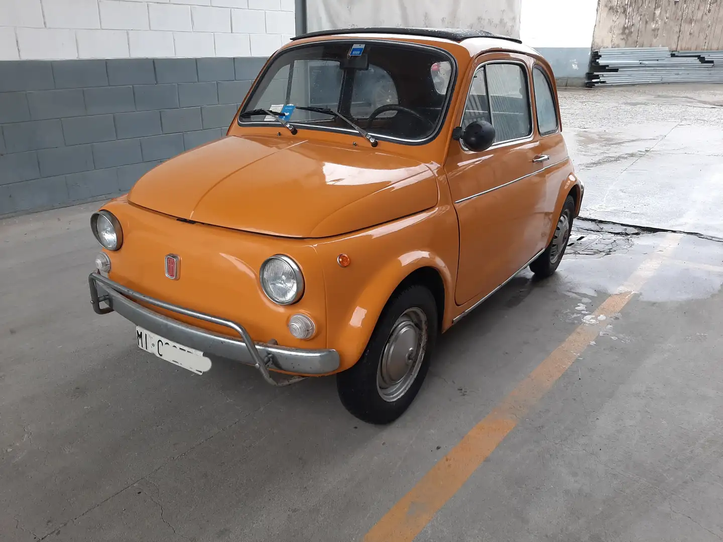Fiat 500 Giannini TV Giallo - 1