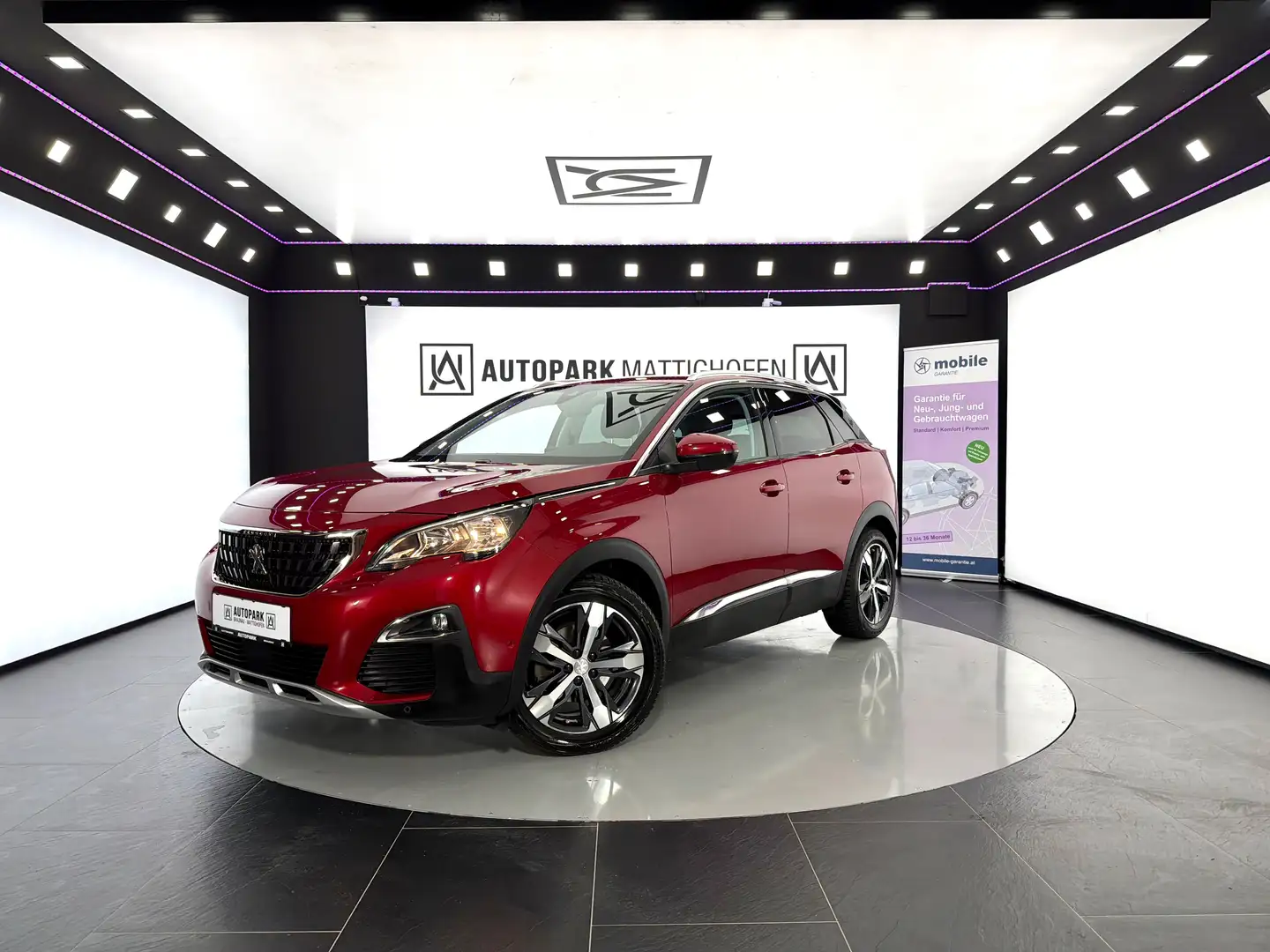 Peugeot 3008 1.2 PureTech Allure *DIGI-TACHO*360*CARPLAY* Rot - 1