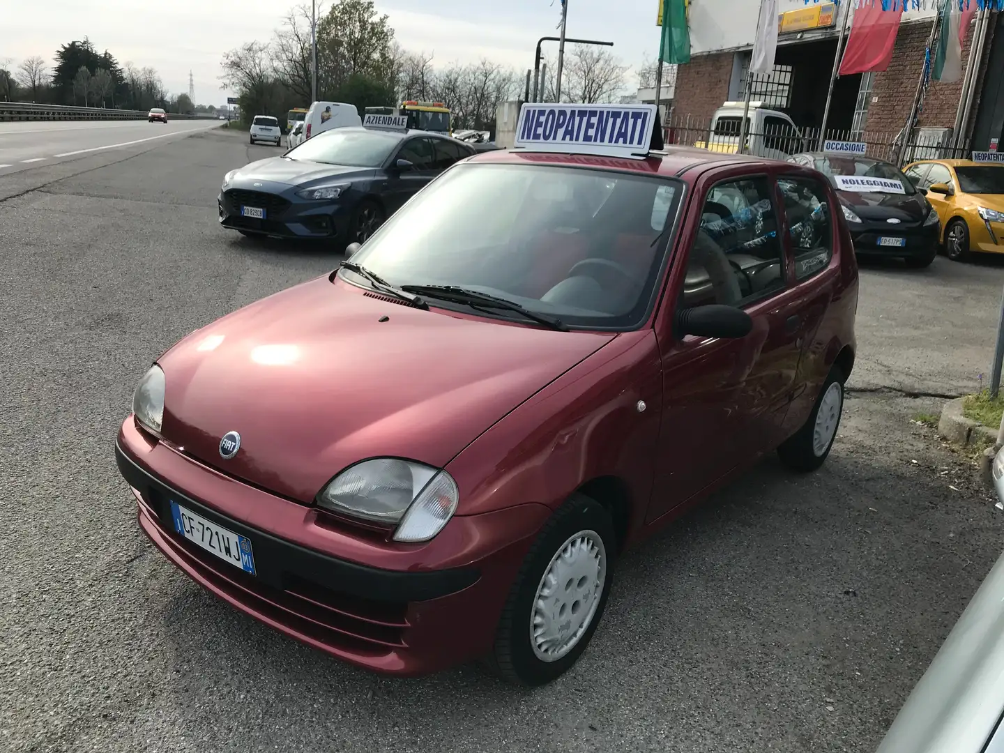 Fiat Seicento Seicento 1.1 Clima Rosso - 1