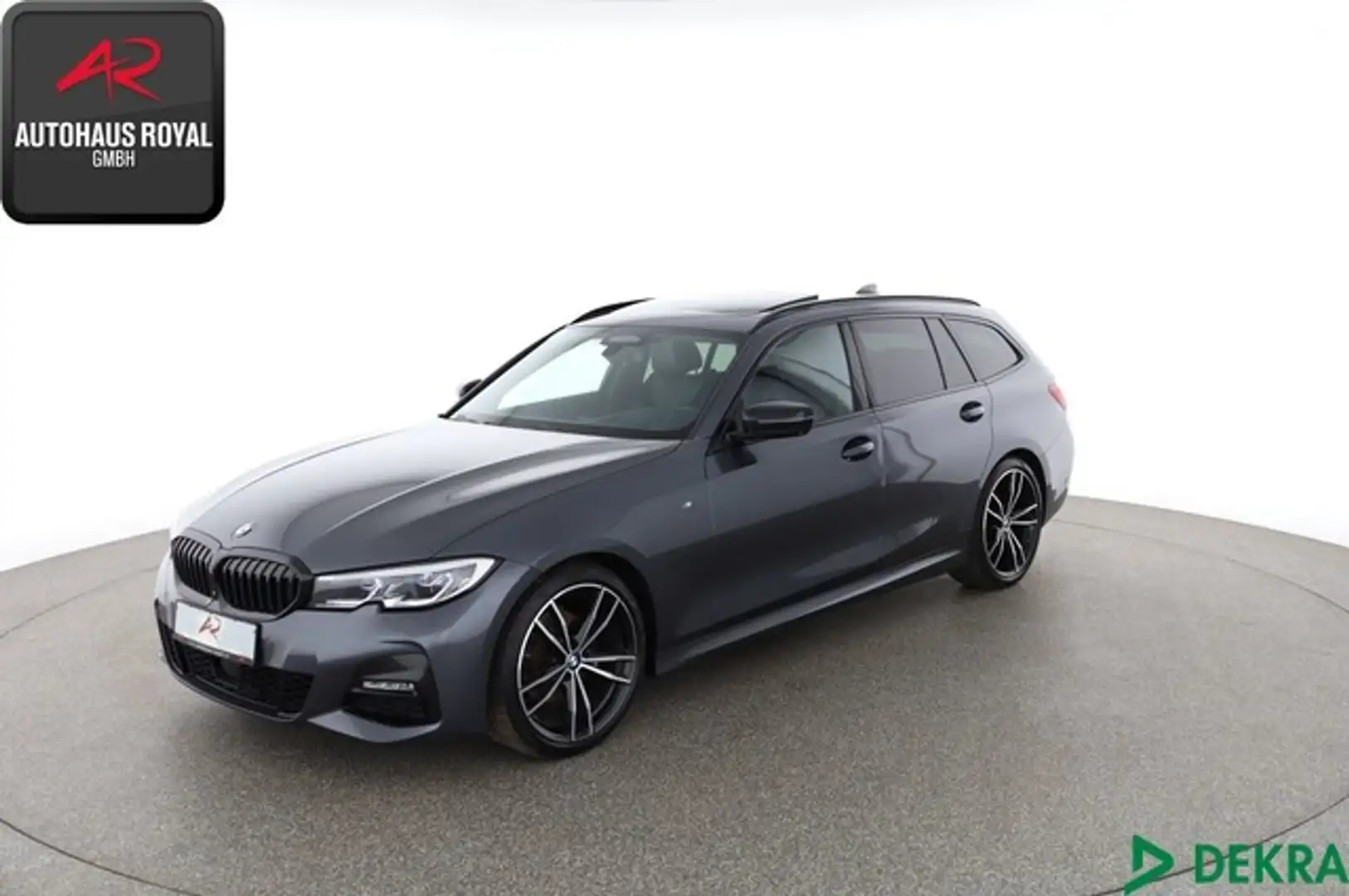 BMW 320 d T M SPORT LASER,HUD,360GRAD,KEYLESS,H/K Grau - 1