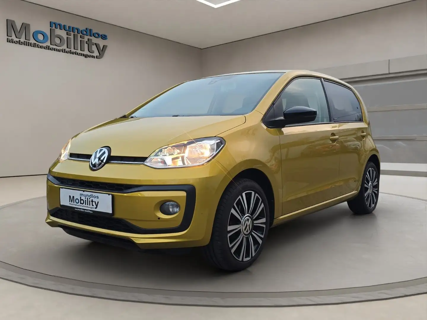 Volkswagen up! IQ.DRIVE Start-Stopp SHZ PDC Navi GRA LED Geel - 1
